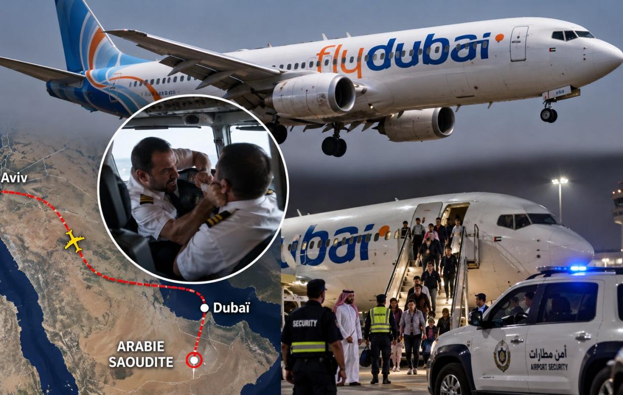 Vol Dubaï-Tel-Aviv : Une altercation entre les pilotes provoque un atterrissage d’urgence en Arabie saoudite