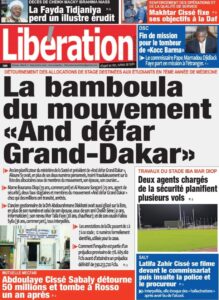 Découvrez les Unes des journaux sénégalais du mardi 1er septembre 2026