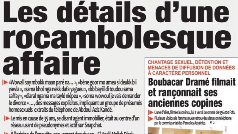 Découvrez les Unes des journaux sénégalais du vendredi 18 septembre 2026