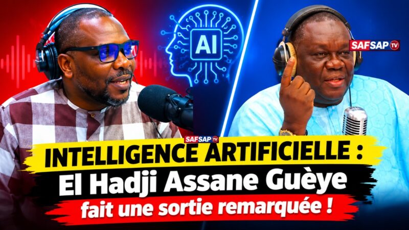 Intelligence Artificielle : El Hadji Assane Guèye fait une sortie remarquée (Vidéo)