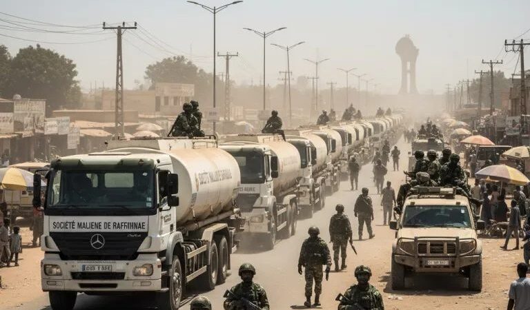 Mali : 5 396 camions-citernes ont rallié Bamako en un peu plus d’un mois sous escorte militaire