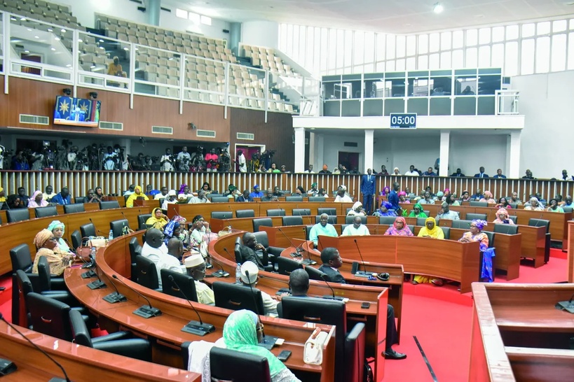 Assemblée nationale du Sénégal, à Dakar