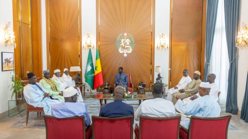 Audience au Palais : le Khalife de Thiénaba reçu par Diomaye Faye, les doléances au menu
