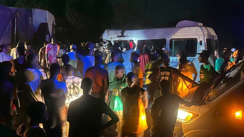 Axe Ndande-Kébémer : au moins six morts dans une collision entre un camion et un minicar