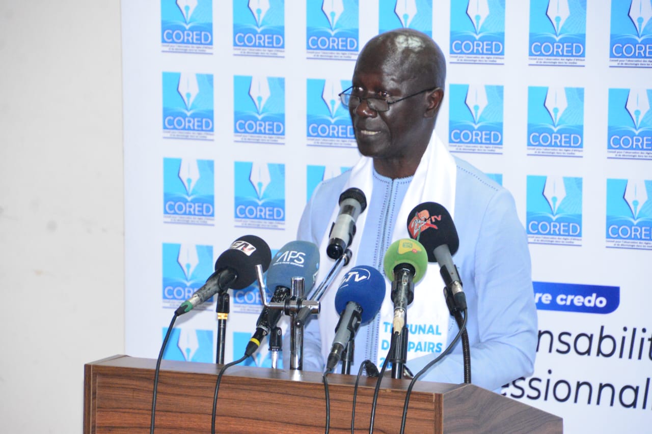 Bakary Sarr aux membres du Tribunal des pairs : « Juger un acte professionnel n’est pas juger une personne »