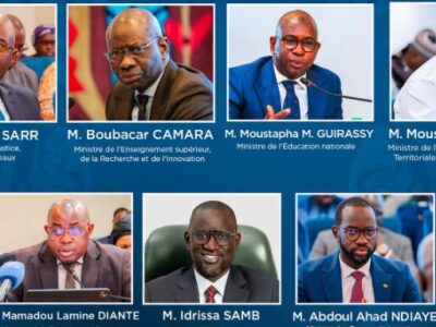 Climat social national : neuf membres du Gouvernement face à la presse ce lundi