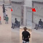 Filmé par une caméra de surveillance, un individu retire la boucle d’oreille d’une fillette (Vidéo)