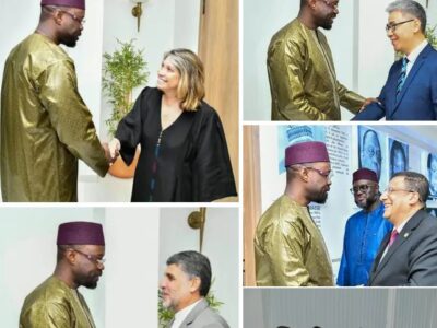 Diplomatie parlementaire : Ousmane Sonko reçoit des représentants diplomatiques et institutionnels