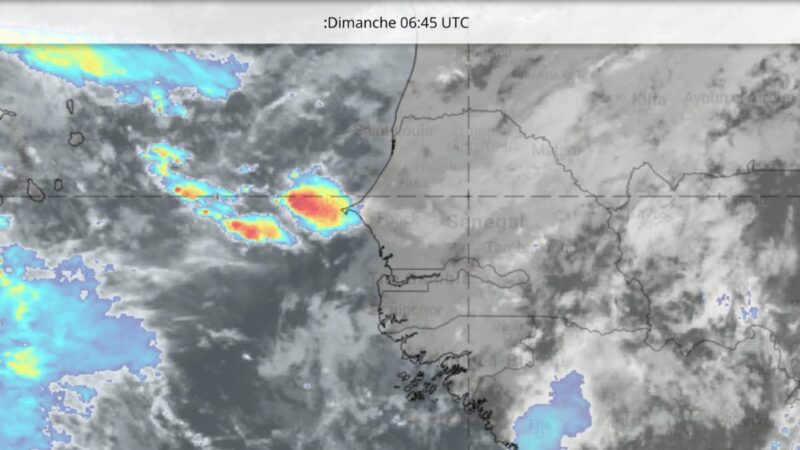 Météo : risques d&rsquo;orages et de pluies ce matin sur Dakar, Thiès et Mbour