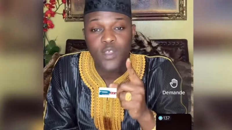 Pape Mbaye aurait dit vouloir épouser une femme pieuse sur TikTok devant plus de 20 000 internautes
