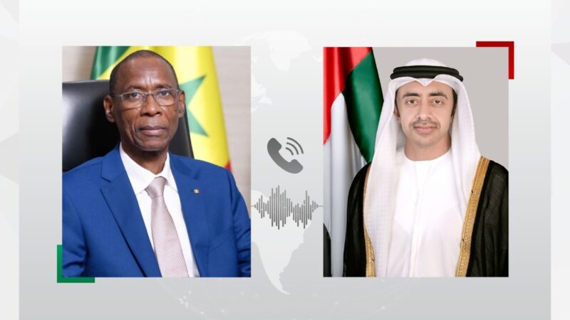 Émirats-Sénégal : Abdullah bin Zayed et Cheikh Niang échangent par téléphone
