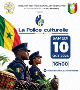 Police culturelle : exposition et librairie au Musée des Civilisations noires