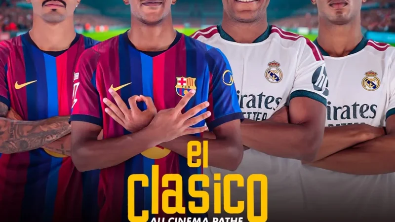 Le Clásico Barça-Real sera diffusé sur écran géant au Pathé Dakar le 25 octobre