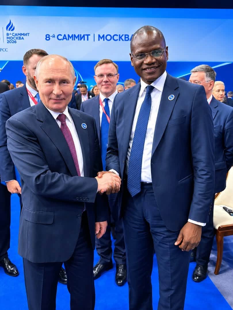 Abdourahmane Diouf a représenté le Sénégal au sommet gazier de Moscou présidé par Poutine