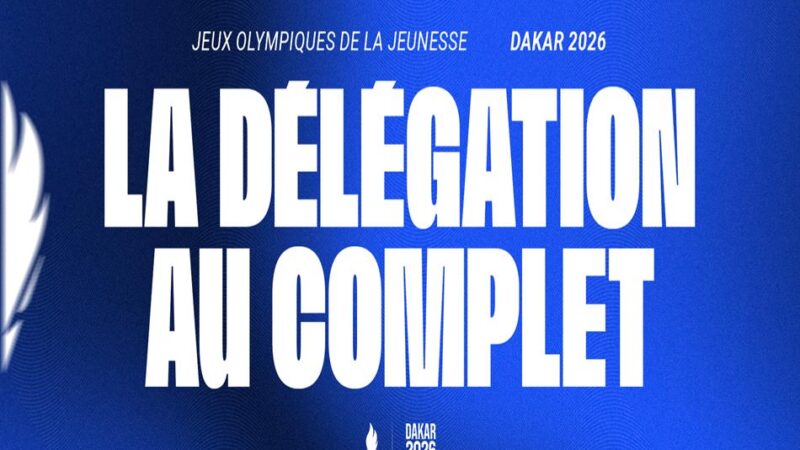 JOJ Dakar 2026 : la France sélectionne 69 athlètes, dont 40 filles