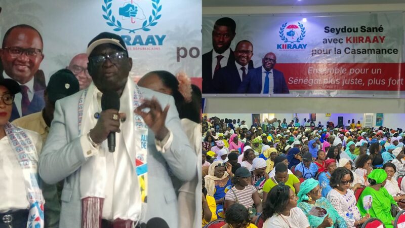 À Ziguinchor, Seydou Sané annonce la dissolution de l’APZ dans Kiiray