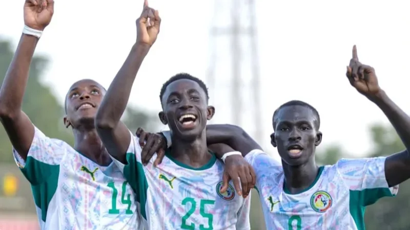 Moussa Guèye vise la CAN U20 et le titre du tournoi face à la Guinée
