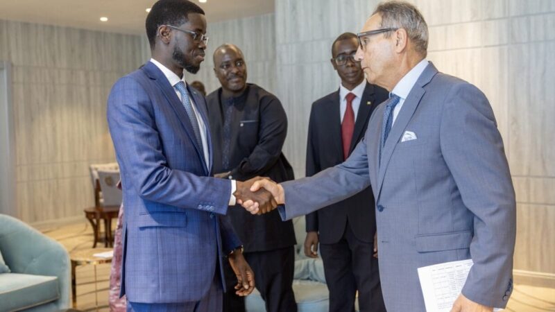 Diomaye Faye reçoit le président de la banque égyptienne pour dynamiser le commerce