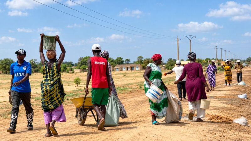 Niandane attend depuis plus de 40 ans le bitumage : les femmes lancent les travaux