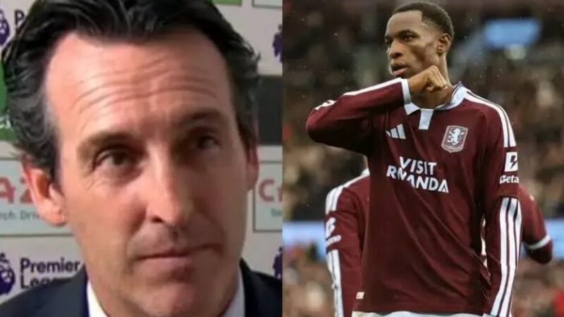 Aston Villa – Unai Emery encense Nicolas Jackson et son travail tactique: « Maintenant, il ajuste mieux ses tirs »