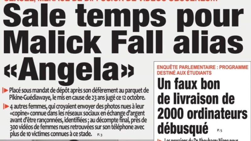 Découvrez les Unes des journaux sénégalais du mercredi 07 octobre 2026