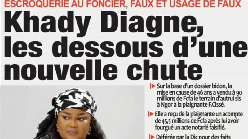 Découvrez les Unes des journaux sénégalais du jeudi 22 octobre 2026