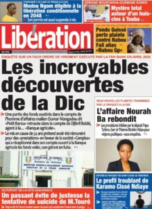 Découvrez les Unes des journaux sénégalais du vendredi 30 octobre 2026